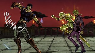 『ジョジョASBR』オールスターバトルモード ジョナサン VS ジョルノ