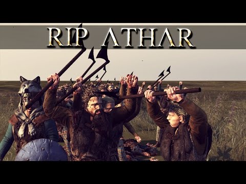 RIP Athar's Chosen vs Dane Axes - Total War Attila Charlemagne Patch