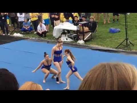 Acro Army trio from Americas Got Talent Performs At RHHS