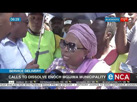 Calls to dissolve Enoch Mgijima Municipality