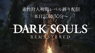 ダクソリマスタード　狩人　初期レベル縛り