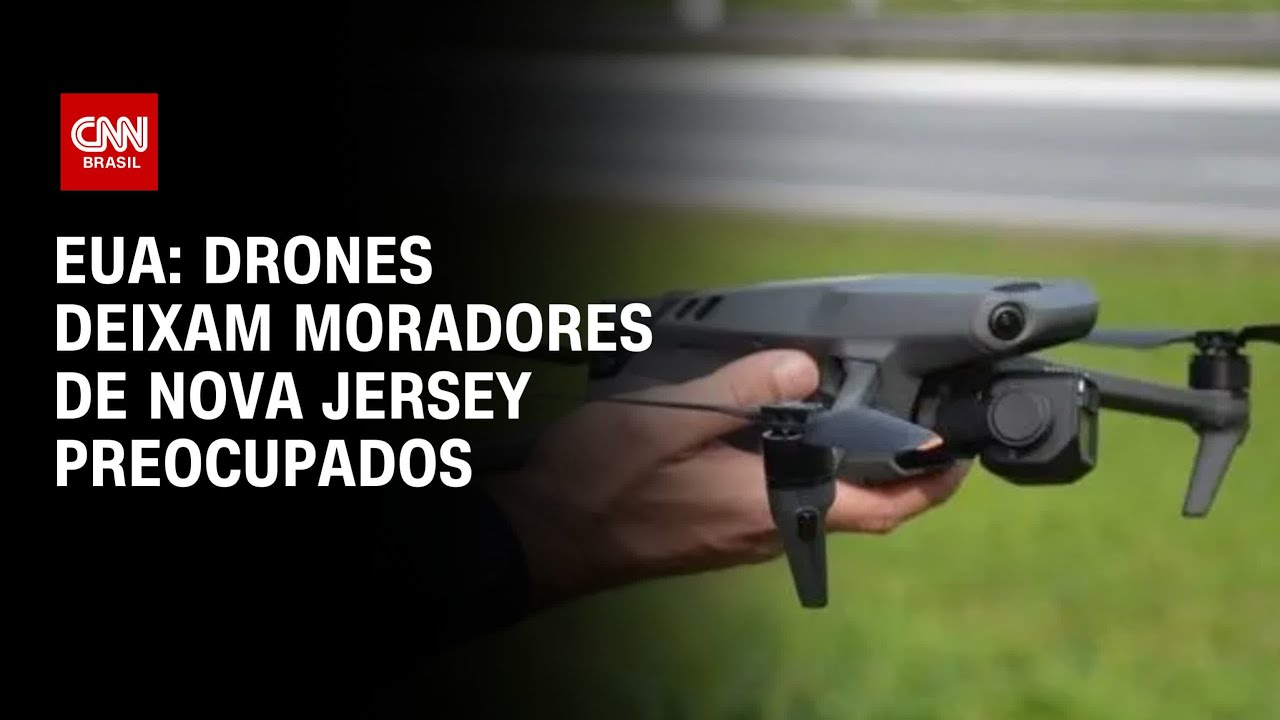 EUA: Drones deixam moradores de Nova Jersey preocupados | BASTIDORES CNN