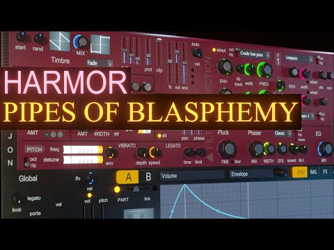 Harmor Pipes of Blasphemy Sound Design | FL Studio 21 Tutorial