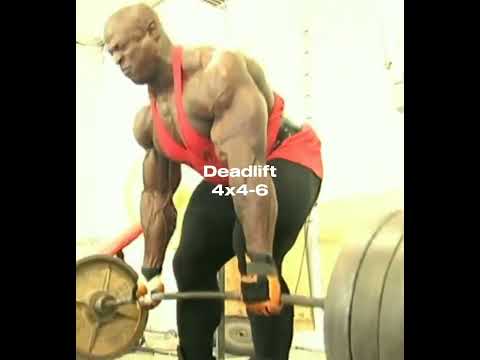Ronnie Coleman back workout #ronniecoleman #gymmotivation #fitness