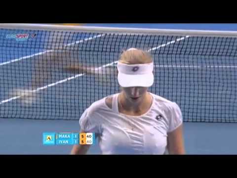 [HL] Ana Ivanovic v. Ekaterina Makarova 2011 Australian Open [R1] [2/2]
