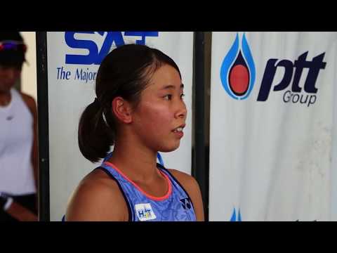 Himeno SAKATSUME winner women single #W15 Nonthaburi
