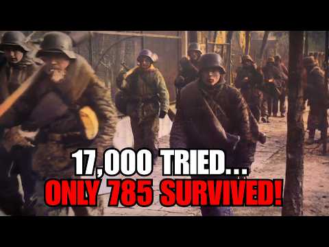 17,000 Germans Tried to Escape, Only 785 Reached Safety!  | Budapest Siege 1944