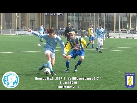 Samenvatting Hermes-D.V.S. JO17-1 -  VV Hillegersberg JO17-1