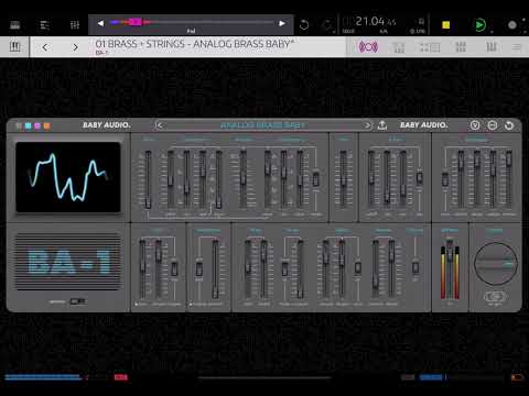 Baby Audio BA-1 iOS - first test, short loop 3 instances
