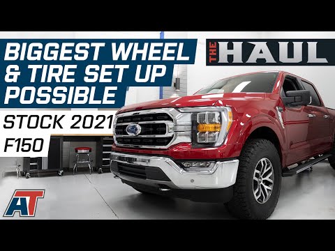 Biggest Wheel & Tire Set Up On A Stock 2021 F150 - The Haul