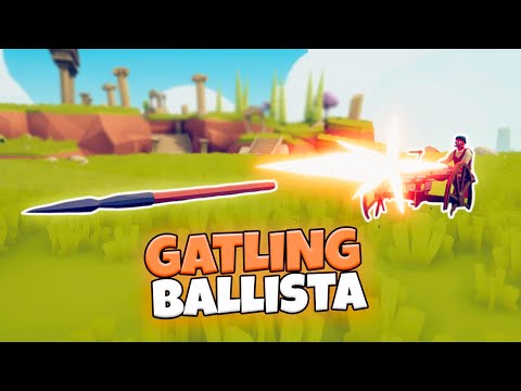 GATLING BALLISTA VS EVERY FACTION | TABS MODDED GAMEPLAY