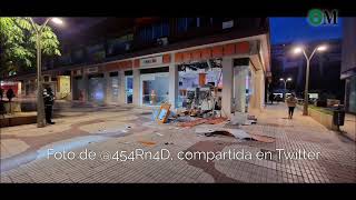 Vuelan con explosivos los cajeros de ING en la avenida de Andalucía