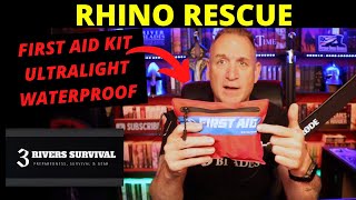 RHINO RESCUE Small First Aid Kit Ultralight Waterproof Medical Kit