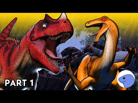 Ceratosaurus vs Gallimimus | Animation (Part 1)
