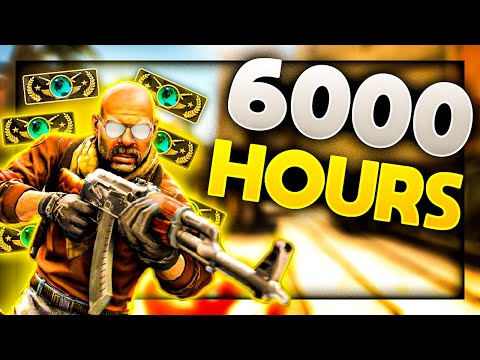WHAT 6000 HOURS OF CS GO LOOKS LIKE