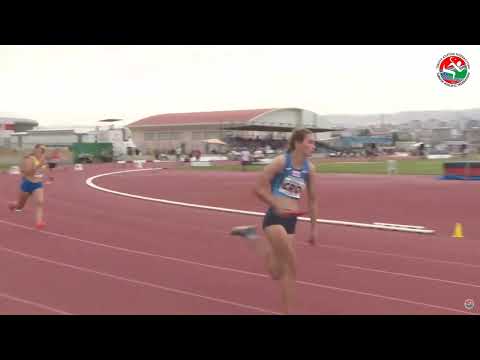 4x100m [Ž], srebrna Hrvatska - Prvenstvo Balkana za mlađe juniore i juniorke 2023