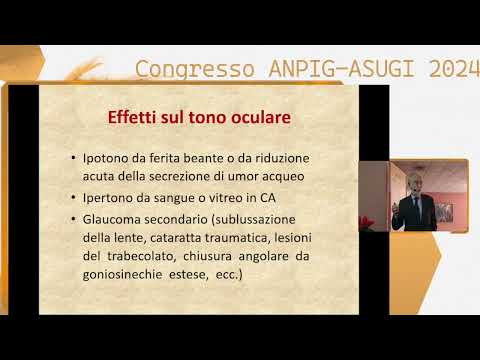 Congresso  - Terapia nel Glaucoma Post-Traumatico