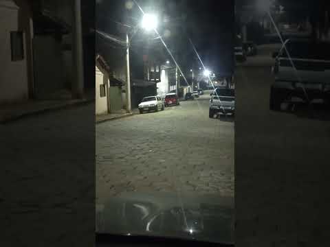 Rua Da Assembleia de Deus em Santana da Vargem no Sul de Minas Gerais