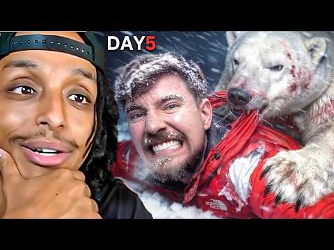 MrBeast Tried Surviving The Arctic For 7 Days...