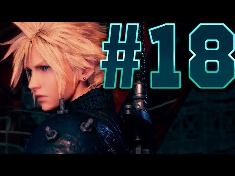 FINAL FANTASY 7 REMAKE Walkthrough PS4 PRO Gameplay Part 18 - THE VALKYRIE (FULL CAMPAIGN) (FFVII)