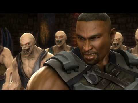 Mortal Kombat Jax vs Baraka