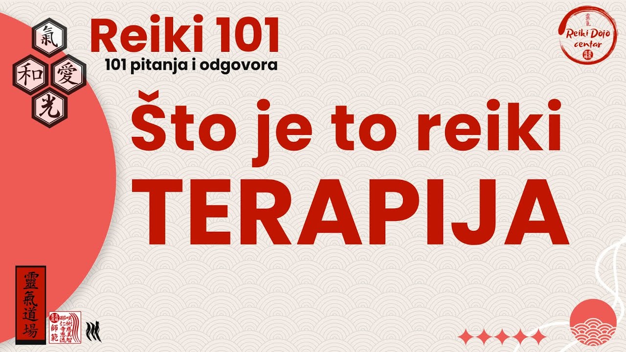 Što je to reiki terapija