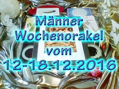 Männer Wochenorakel vom 12-18.12.2016