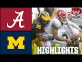 Reliaquest Bowl Alabama Crimson Tide Vs Michigan Wolverines Full Game Highlights ESPN CFB