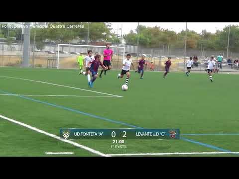 Jornada 1. UD Fonteta "A" 0 - 3 Levante UD "C" (Pablo)