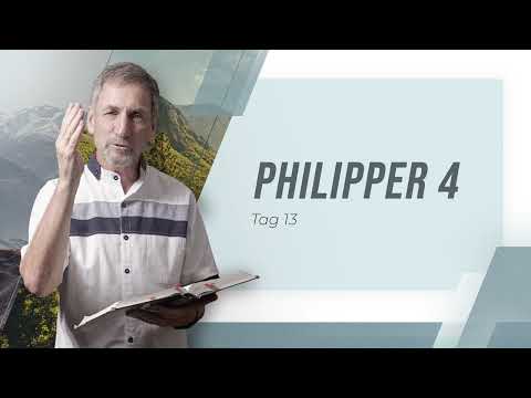 Tag 13 💛 Philipper 4