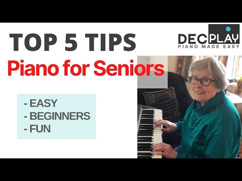 Top 5 Piano Tips for Seniors - Beginners Easy Method