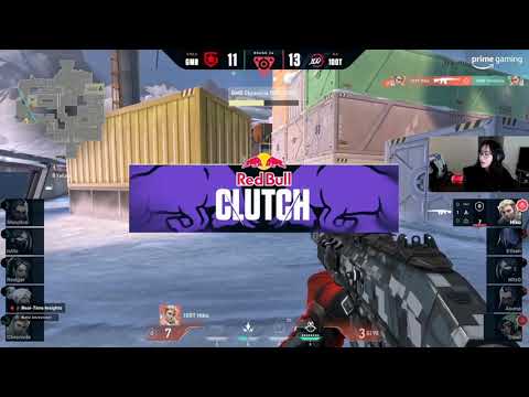 Hiko's 1v3 Matching Winning Clutch ( Kyedae reaction ) | 100T vs Gambit - VALORANT Masters: Berlin