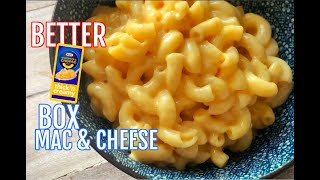 How to make box Mac and Cheese Taste Better | Creamy cheesy box mac and cheese recipe #SHORTS