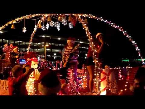 The Aftermath performing in Fantasy of Lights Parade Tempe AZ 2013