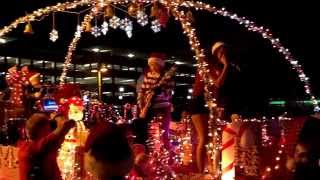 The Aftermath performing in Fantasy of Lights Parade Tempe AZ 2013