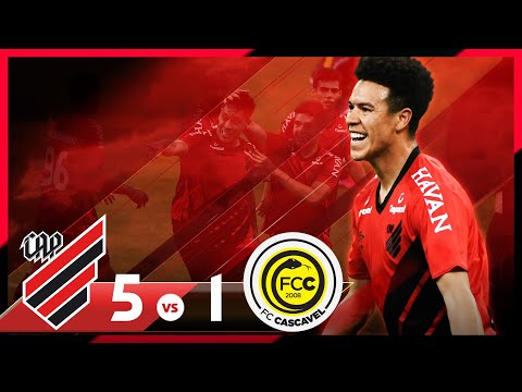 MAIS UMA GOLEADA! Athletico Paranaense 5x1 FC Cascavel | MELHORES MOMENTOS