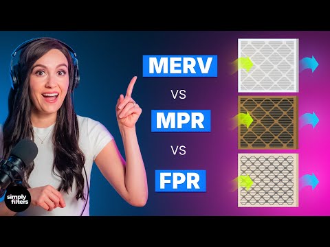 MERV  | MPR |  FPR Air Filter Ratings, The Mystery Explained!