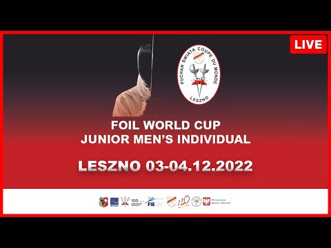 Foil World Cup Leszno 2022 - Junior Men's Individual - Piste Red (2)
