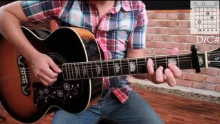 Como tocar &quot;La ley de Newton&quot; de Reik ft. Beatriz Luengo - Tutorial Guitarra (Acordes) HD