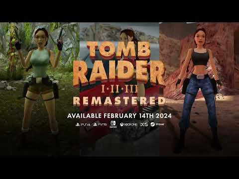 Видео Tomb Raider I-III Remastered Starring Lara Croft #1