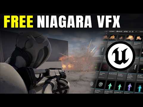50+ FREE Niagara VFX Sample Project | Unreal Engine 5.7