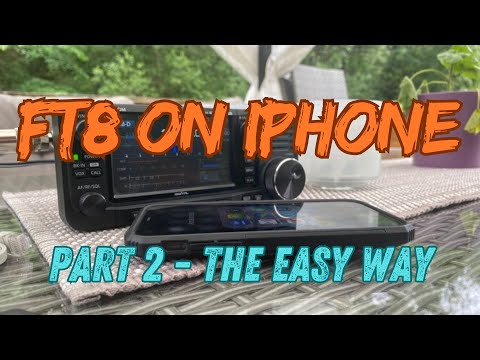 FT8 on the iPhone - the EASY and EXPENSIVE way.