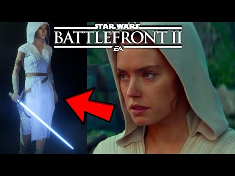How To Get SECRET hooded REY SKIN - Star Wars Battlefront 2