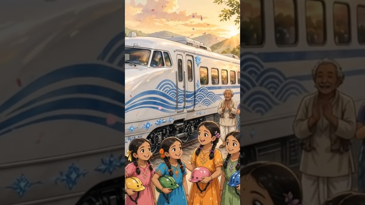 3 Village Girls Found a Giant Diamond Bullet Train Underwater!  | Sisters Restoration, MaghuCartoon