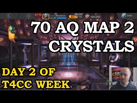 Day 2 of T4CC Week - 70 AQ Map 2 Crystals | Marvel Contest of Champions Crystal Opening