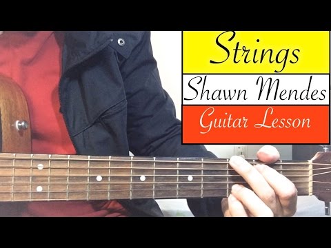 STRINGS | Shawn Mendes - Guitar Tutorial (Easy Lesson)