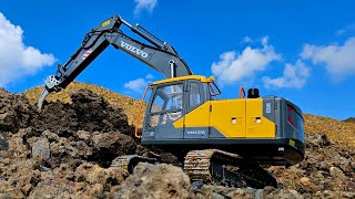 EC160E Volvo-Vollmetallbagger elektrisch 1:14 Double-E Hobby Unboxing Vorstellung @fmelectricsde