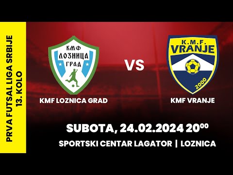 PFLS | 13. kolo | Kmf "Loznica grad 2018" - Kmf "Vranje" #UZIVO​​ HD