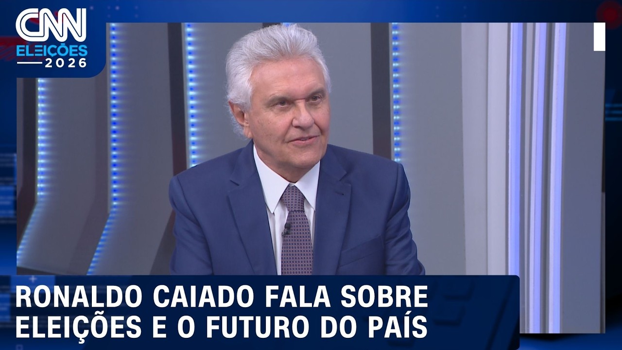 Ronaldo Caiado na CNN: melhores momentos da entrevista com o candidato à presidência | CNN BRASIL