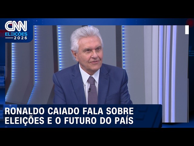 Ronaldo Caiado na CNN: melhores momentos da entrevista com o candidato à presidência | CNN BRASIL